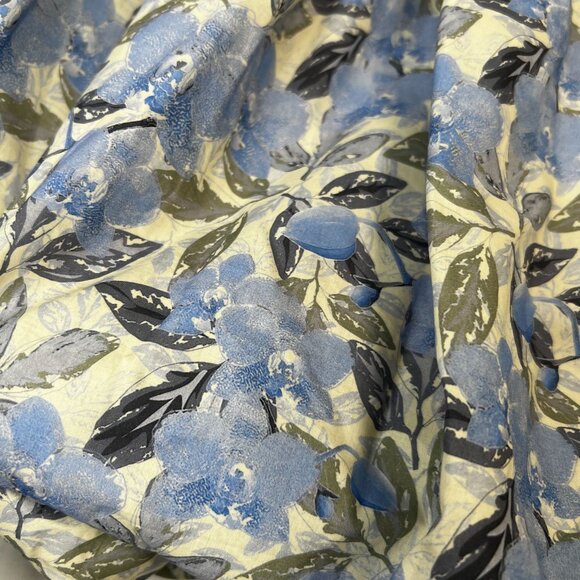 ASTR the Label Larissa Floral Bubble Mini Dress Corset Blue White Medium - Picture 13 of 16